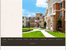 Tablet Screenshot of myriverridgeapts.com